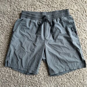 UNRL Shorts Men's Medium 8" Black Hybrid Training Running Performance Athletic